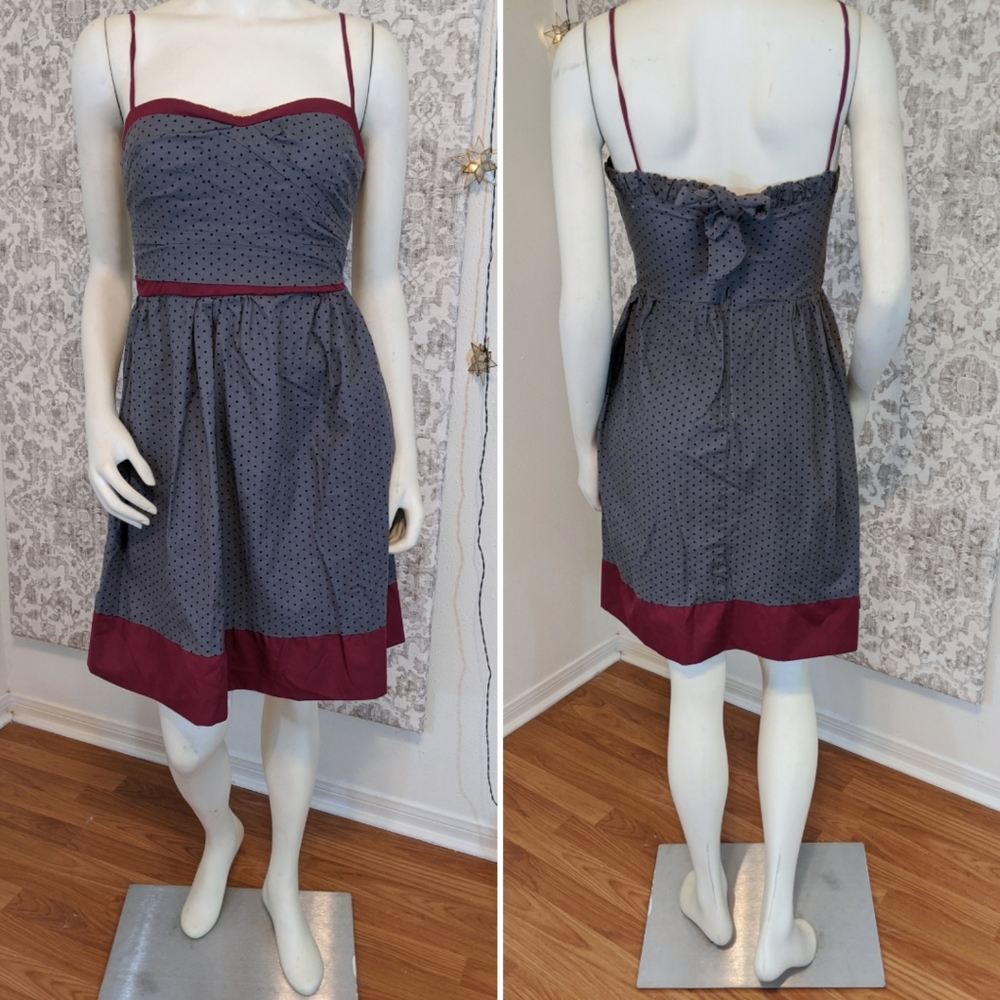 Handmade Vintage Style Pinup Polka Dot Dress